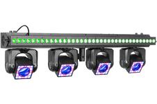 BeamZ ShowBar GO Vibe - Moving head bar met 4 moving heads - Met LED