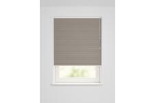 HEMA Plissé dubbel lichtdoorlatend-meekleurende achterkant taupe