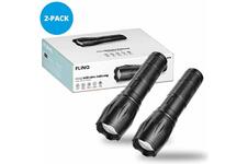 Flinq zaklamp - Military Flashlight - 2-pack