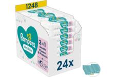 24x Pampers Babydoekjes Sensitive | 52 stuks (1248 doekjes)