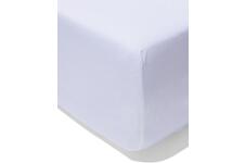 HEMA Boxspring hoeslaken 90x200cm jersey wit