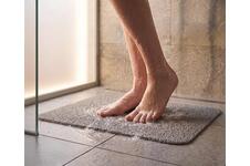 Hydro Wonder Anti-Slip Waterdoorlatende Badmat Grijs