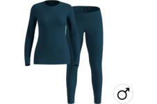 Odlo Fundamentals Merino Base Layer Thermoset | Reflecting Pond | Dames