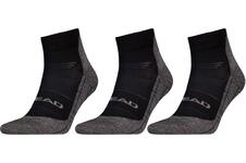 HEAD Wandelsokken Cool Hiking Quarter 3-pack Zwart