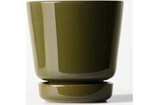 HEMA Bloempot â 14.4x14.8cm keramiek groen