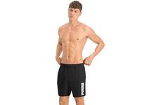 Puma Zwembroek Heren Mid Shorts Zwart