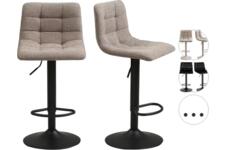 2x House Nordic Middelfart Barstoel | Polymeervezel