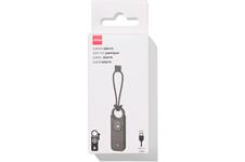 HEMA Zelfverdediging sleutelhanger 9x3x1.5cm zwart