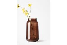 HEMA Vaas â 15x30cm Bink glas bruin