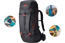 Gregory Alpinisto Rugzak | 50 L | Lava Black