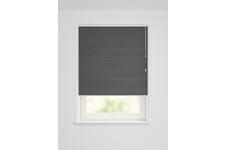 HEMA Plissé dubbel lichtdoorlatend linnenlook zwart