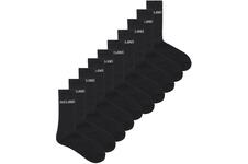 Jack & Jones Sportsokken Heren JACREGEN 10-pack Zwart