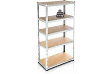Profeco XL Opbergrek - Stellingkast - Magazijnstelling - 180 x 120 x 40cm - RVS