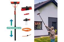 Telescopische Wasborstel Met Zeepdispenser