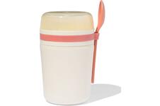 HEMA Yoghurtbeker to go 420ml beige