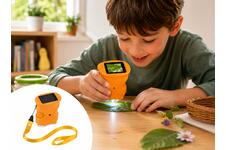 Digitale Kinder Microscoop 1000x Zoom - Foto en Video Opname - 600mAh Oplaadbaar - Educatief & W
