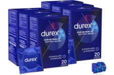 120x Durex Extra Safe Condoom