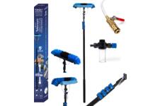 Nexxt Waterbezem Telescopisch met Zeepdispenser - 4,6m - Blauw