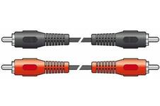 Vonyx Audiokabel: 2x RCA - 2x RCA 1.2m