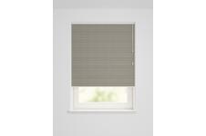 HEMA Plissé dubbel lichtdoorlatend uni grijs