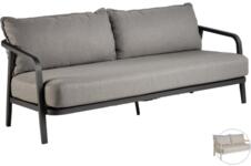 Tierra Outdoor Loungebank Pep 3-zits | Charcoal