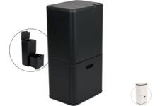 Umuzi Cleaning Afvalbak met Afvalscheiding | 70 L | Zwart