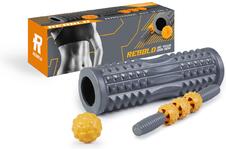 Rebblo Massageset 3-in-1 - Zwart