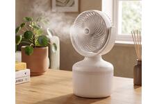 Oplaadbare Ventilator Met Verkoelende Mist En Sfeerlicht