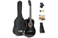 MAX SoloArt klassieke akoestische gitaar (39") - 4/4 - Starterset