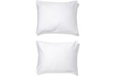 HEMA Kussenslopen 60x70cm hotel katoen percal wit - 2 stuks