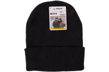 Benson Warme Beanie Muts - One Size - Zwart