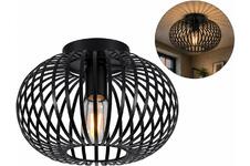 XEMM Plafondlamp Industrieel - Metaal - Zwart