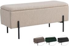 House Nordic Watford Opbergbank | 95 cm | Beige