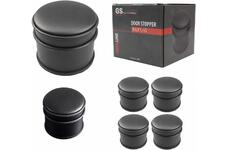 GS Deurstoppers - 1,1 kg - Voor Binnen & Buiten - 4 Stuks - Zwart