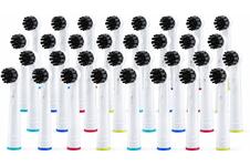 32 Fedec opzetborstels Voor Oral-b - Charcoal opzetborstels