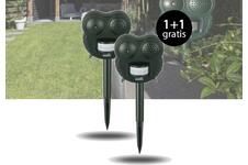 909 Outdoor Ultrasone Honden-, Katten- en Muizen Verjager 1+1 Gratis