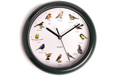 Nexxt Vogelklok - 25 cm - Klok met vogelgeluiden elk uur