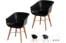 4x Hartman Amalia Tuinstoel | Black