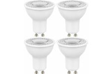 Prolight GU10 LED Spots - 4 Stuks - 4,5W - 345 lm - 3000K Warm Wit