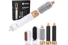 Niceey 5-in-1 Krultang - FÃ¶hnborstel - Multistyler - Airstyler