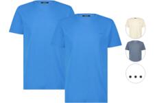 2x LEBASQ The Baker Crew T-Shirt | Heren