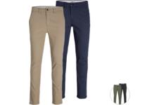2x Jack & Jones JPSTMARCO JJDAVE Chino | Slim Fit | Heren
