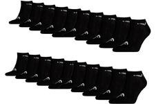 Head Sokken Sneaker 20-pack Zwart