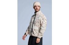Poederbaas Sherpa Jacket Heren Four Seasons AOP White Multi