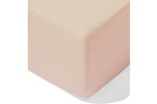 HEMA Hoeslaken 80x200cm zacht katoen beige