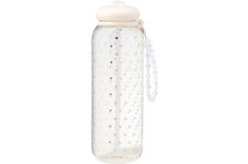 HEMA XXL waterfles 1150ml met bandje hartjes