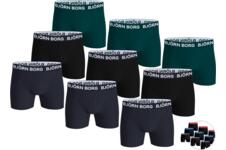 9x Björn Borg Cotton Stretch Boxershort | Heren
