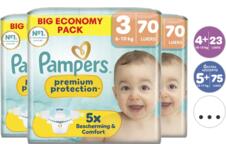 210x Pampers Premium Protection Luiers | Maat 3 | 6-10 kg