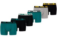 Puma Boxershorts 6-pack Seagreen / Black