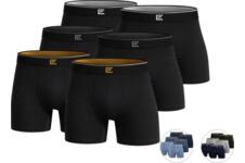 6x Bamboo Elements Boxershorts | Heren